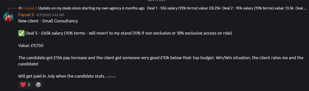 Recruitmentle student review: Student progress